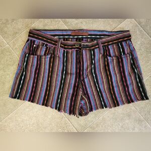 Joe’s Jeans colorful denim shorts size 26